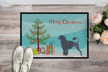 Load image into Gallery viewer, Portuguese Water Dog Merry Christmas Tree Doormat - 18x27 Decorative Floor Mat – Indoor/Outdoor Rug with Artistic Flair BB2986MAT