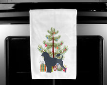 Load image into Gallery viewer, Portuguese Water Dog Merry Christmas Tree Kitchen Towels – Set of 2 - Decorative &amp; Absorbent Cotton | BB2986WTKT