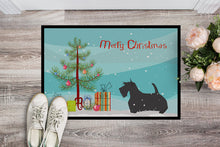 Load image into Gallery viewer, Scottish Terrier Merry Christmas Tree Doormat - 18x27 Decorative Floor Mat – Indoor/Outdoor Rug with Artistic Flair BB2987MAT