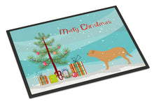Load image into Gallery viewer, Dogue de Bordeaux Merry Christmas Tree Doormat - 18x27 Decorative Floor Mat – Indoor/Outdoor Rug with Artistic Flair BB2988MAT