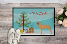 Load image into Gallery viewer, Bullmastiff Merry Christmas Tree Doormat - 24x36 Decorative Floor Mat – Indoor/Outdoor Rug with Artistic Flair BB2989JMAT