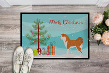 Load image into Gallery viewer, Akita Merry Christmas Tree Doormat - 24x36 Decorative Floor Mat – Indoor/Outdoor Rug with Artistic Flair BB2990JMAT