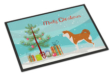 Load image into Gallery viewer, Akita Merry Christmas Tree Doormat - 24x36 Decorative Floor Mat – Indoor/Outdoor Rug with Artistic Flair BB2990JMAT