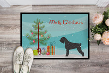 Load image into Gallery viewer, Giant Schnauzer Merry Christmas Tree Doormat - 18x27 Decorative Floor Mat – Indoor/Outdoor Rug with Artistic Flair BB2991MAT