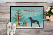 Load image into Gallery viewer, Great Dane Merry Christmas Tree Doormat - 18x27 Decorative Floor Mat – Indoor/Outdoor Rug with Artistic Flair BB2993MAT