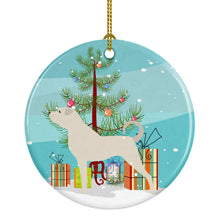 Load image into Gallery viewer, Anatolian Shepherd Merry Christmas Tree Ornament - Round Ceramic Ornament – Artist-Designed Keepsake Decoration BB2995CO1