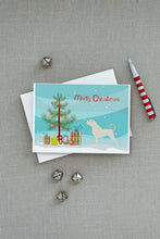 Load image into Gallery viewer, Anatolian Shepherd Merry Christmas Tree Greeting Cards -  Blank Note Cards – 8-Pack of Artist-Designed Cards with Envelopes