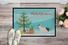 Load image into Gallery viewer, Bull Terrier Merry Christmas Tree Doormat - 24x36 Decorative Floor Mat – Indoor/Outdoor Rug with Artistic Flair BB2996JMAT