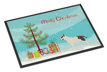 Load image into Gallery viewer, Bull Terrier Merry Christmas Tree Doormat - 24x36 Decorative Floor Mat – Indoor/Outdoor Rug with Artistic Flair BB2996JMAT