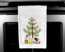 Load image into Gallery viewer, Bull Terrier Merry Christmas Tree Kitchen Towels – Set of 2 - Decorative &amp; Absorbent Cotton | BB2996WTKT
