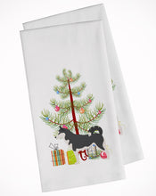 Load image into Gallery viewer, Siberian Husky Merry Christmas Tree Kitchen Towels – Set of 2 - Decorative &amp; Absorbent Cotton | BB2998WTKT