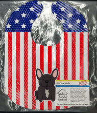 Load image into Gallery viewer, Patriotic USA French Bulldog Brindle Baby Bib BB3004BIB