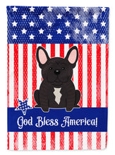 Load image into Gallery viewer, Patriotic USA French Bulldog Brindle Garden Flag - Outdoor Decorative Yard Flag