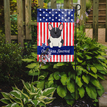 Load image into Gallery viewer, Patriotic USA French Bulldog Black White Garden Flag - Outdoor Decorative Yard Flag