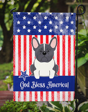 Load image into Gallery viewer, Patriotic USA French Bulldog Black White Garden Flag - Outdoor Decorative Yard Flag