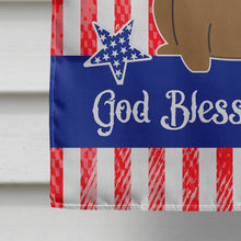 Load image into Gallery viewer, Patriotic USA French Bulldog Brown Flag Canvas House Size BB3008CHF