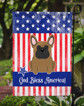Load image into Gallery viewer, Patriotic USA French Bulldog Brown Garden Flag - Outdoor Decorative Yard Flag