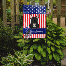 Load image into Gallery viewer, Patriotic USA French Bulldog Black Garden Flag - Outdoor Decorative Yard Flag
