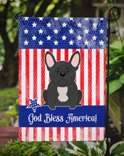 Load image into Gallery viewer, Patriotic USA French Bulldog Black Garden Flag - Outdoor Decorative Yard Flag