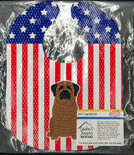 Load image into Gallery viewer, Patriotic USA Mastiff Brindle Baby Bib BB3010BIB