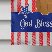 Load image into Gallery viewer, Patriotic USA Norwich Terrier Flag Canvas House Size BB3015CHF