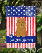 Load image into Gallery viewer, Patriotic USA Norwich Terrier Garden Flag - Outdoor Decorative Yard Flag