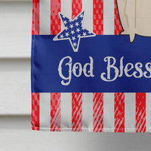 Load image into Gallery viewer, Patriotic USA Borzoi Flag Canvas House Size BB3018CHF