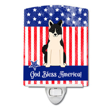 Load image into Gallery viewer, Patriotic USA Russo-European Laika Spitz Ceramic Night Light BB3024CNL