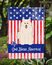Load image into Gallery viewer, Patriotic USA Samoyed Garden Flag - Outdoor Decorative Yard Flag