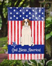 Load image into Gallery viewer, Patriotic USA Saint Bernard Garden Flag - Outdoor Decorative Yard Flag