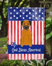 Load image into Gallery viewer, Patriotic USA Border Terrier Garden Flag - Outdoor Decorative Yard Flag
