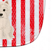 Load image into Gallery viewer, Patriotic USA Westie Baby Bib BB3037BIB