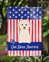 Load image into Gallery viewer, Patriotic USA Westie Garden Flag - Outdoor Decorative Yard Flag BB3037GF