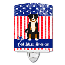 Load image into Gallery viewer, Patriotic USA Appenzeller Sennenhund Ceramic Night Light BB3038CNL
