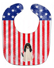 Load image into Gallery viewer, Patriotic USA Swiss Hound Baby Bib BB3039BIB