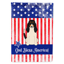 Load image into Gallery viewer, Patriotic USA Swiss Hound Flag Canvas House Size BB3039CHF
