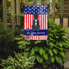 Load image into Gallery viewer, Patriotic USA Staffordshire Bull Terrier Blue Garden Flag - Outdoor Decorative Yard Flag BB3041GF