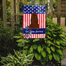 Load image into Gallery viewer, Patriotic USA Caucasian Shepherd Dog Garden Flag - Outdoor Decorative Yard Flag
