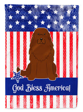 Load image into Gallery viewer, Patriotic USA Caucasian Shepherd Dog Garden Flag - Outdoor Decorative Yard Flag