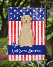 Load image into Gallery viewer, Patriotic USA Yellow Labrador Garden Flag - Outdoor Decorative Yard Flag