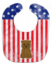Load image into Gallery viewer, Patriotic USA Glen of Imal Tan Baby Bib BB3055BIB