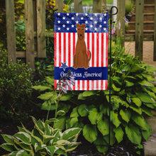 Load image into Gallery viewer, Patriotic USA Irish Terrier Garden Flag - Outdoor Decorative Yard Flag