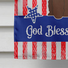 Load image into Gallery viewer, Patriotic USA Irish Water Spaniel Flag Canvas House Size BB3058CHF