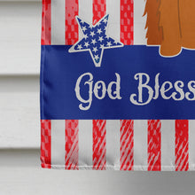 Load image into Gallery viewer, Patriotic USA Irish Setter Flag Canvas House Size BB3059CHF