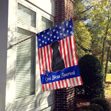 Load image into Gallery viewer, Patriotic USA Giant Schnauzer Flag Canvas House Size BB3061CHF