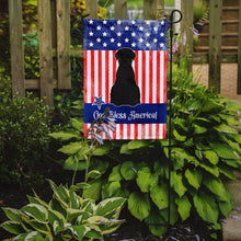 Load image into Gallery viewer, Patriotic USA Giant Schnauzer Garden Flag - Outdoor Decorative Yard Flag