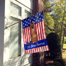 Load image into Gallery viewer, Patriotic USA German Shepherd Flag Canvas House Size BB3062CHF