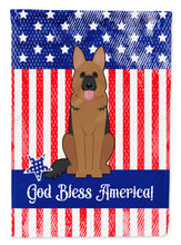Load image into Gallery viewer, Patriotic USA German Shepherd Garden Flag - Outdoor Decorative Yard Flag