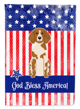 Load image into Gallery viewer, Patriotic USA Brittany Spaniel Garden Flag - Outdoor Decorative Yard Flag