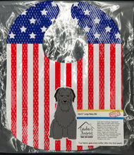 Load image into Gallery viewer, Patriotic USA Briard Black Baby Bib BB3076BIB